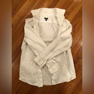Men’s Express white button up dress shirt